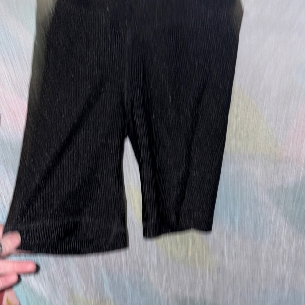 90 Degree By Reflex Black Shimmer Leggings